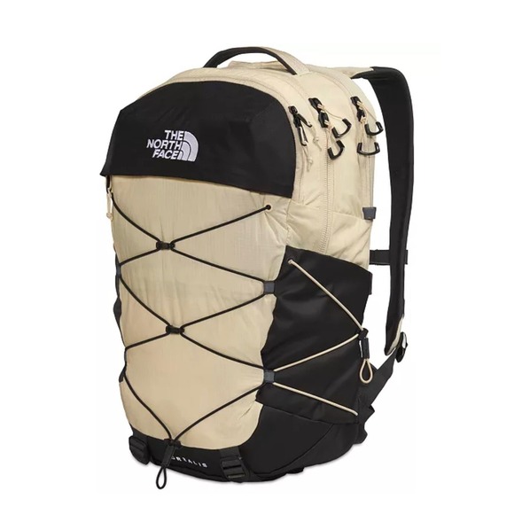 The North Face Borealis Backpack Gravel TNF Black NF0A52SEV3P Laptop Bag NEW - Picture 4 of 10